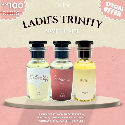 Ladies Trinity set by Bvior 30 ml